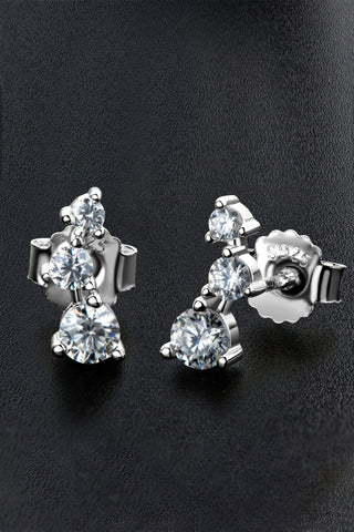 Baeful Your Way Moissanite Stud Earrings